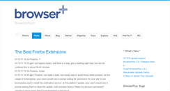 Desktop Screenshot of browserplus.org