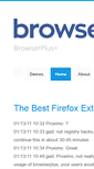 Mobile Screenshot of browserplus.org